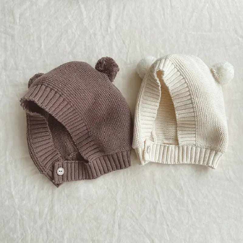 Annie & Charles® knitted suit with cap