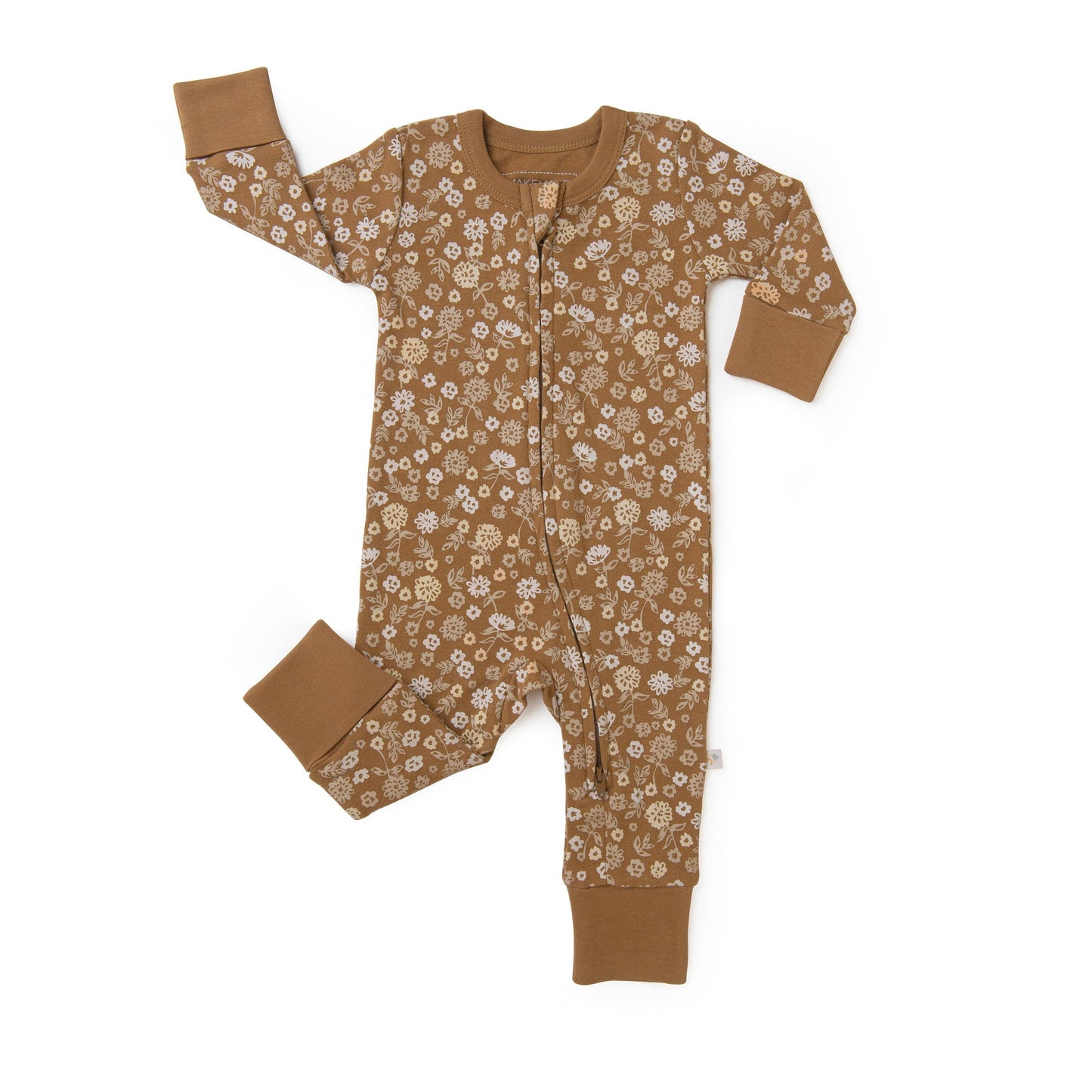 Organic 2-Way Zip Romper - Wildflower