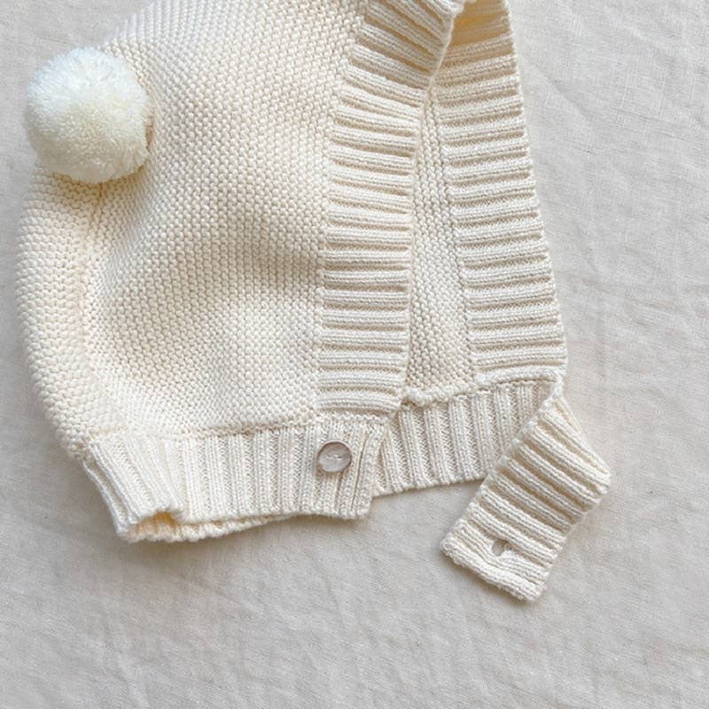 Annie & Charles® knitted suit with cap
