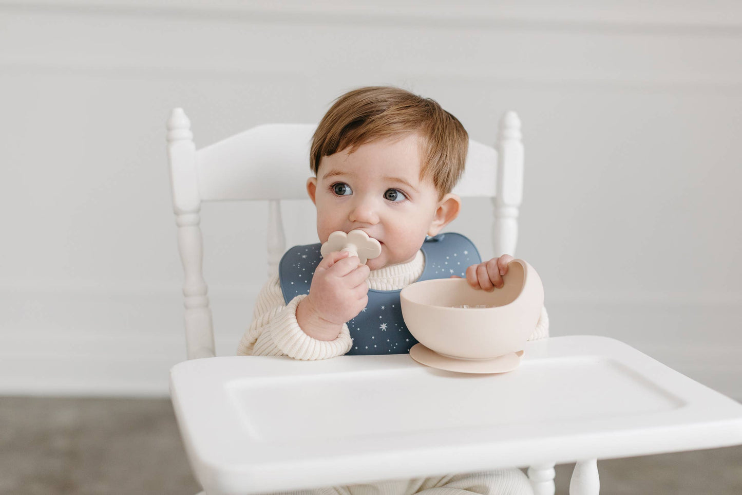 Sand Silicone Infant Training Spoon