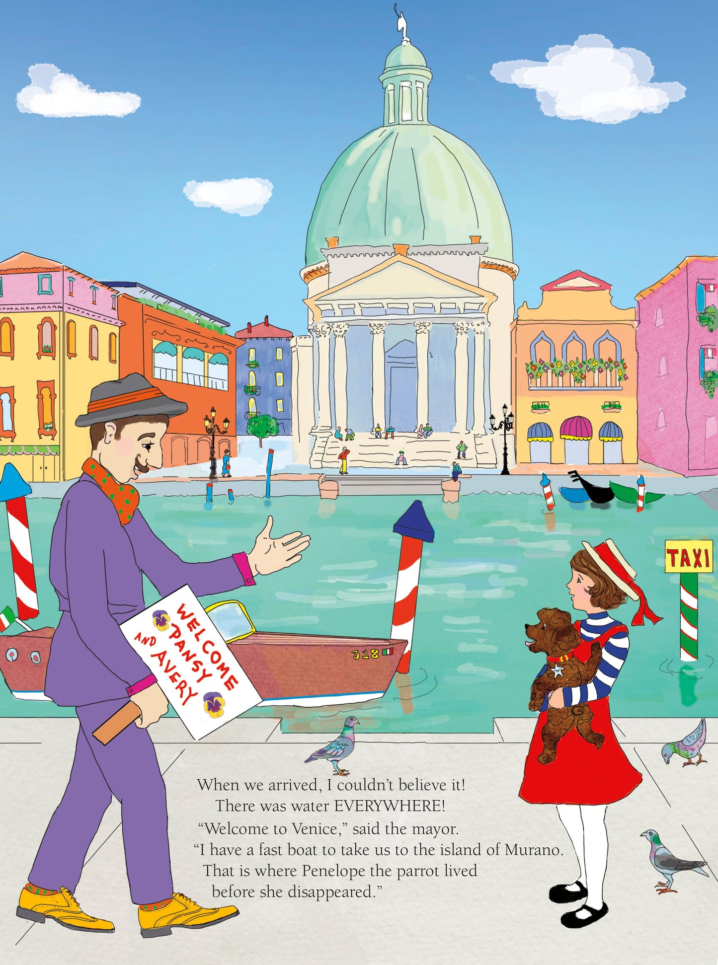 Pansy in Venice : The Mystery of the Missing Parrot