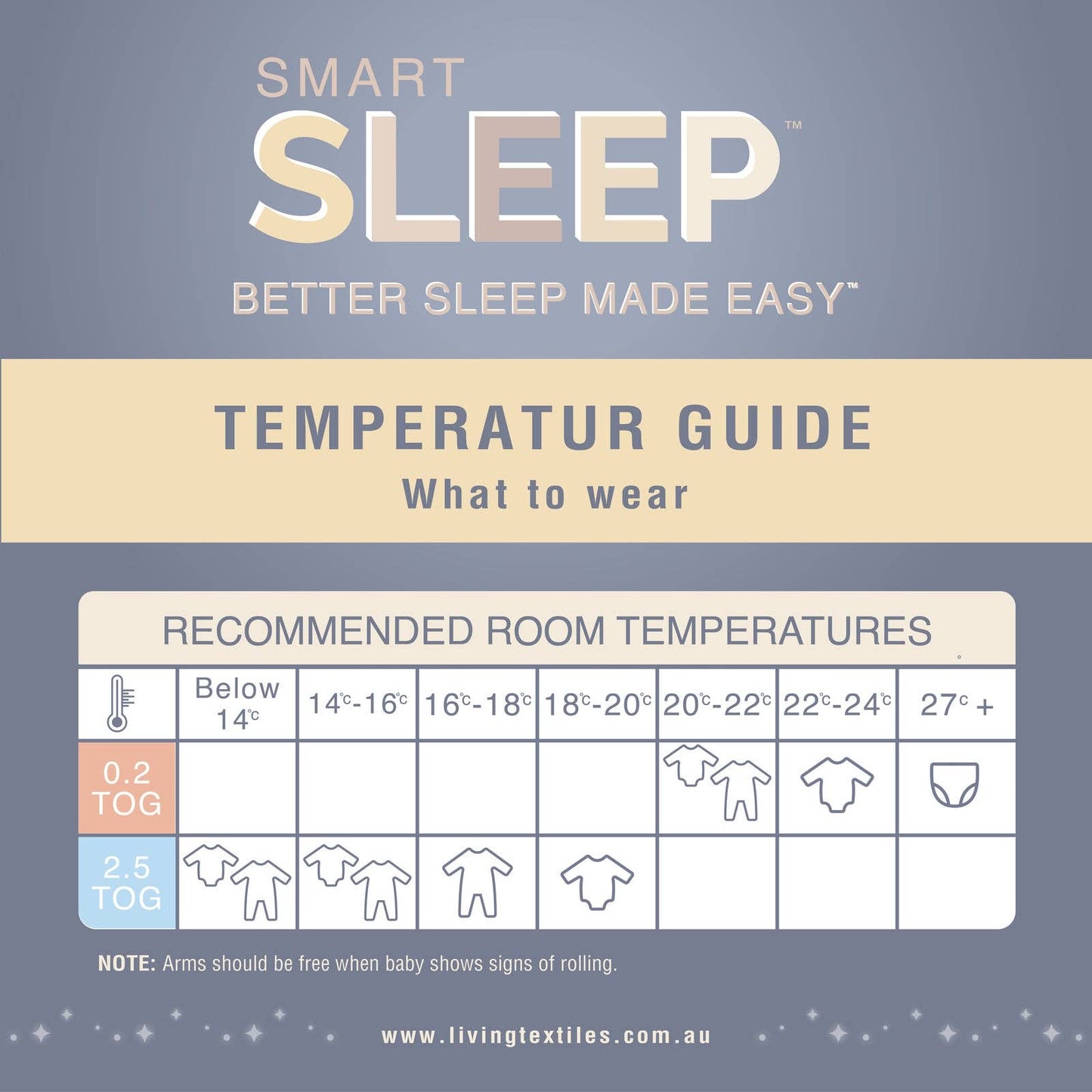 Smart Sleep Zip Up Swaddle