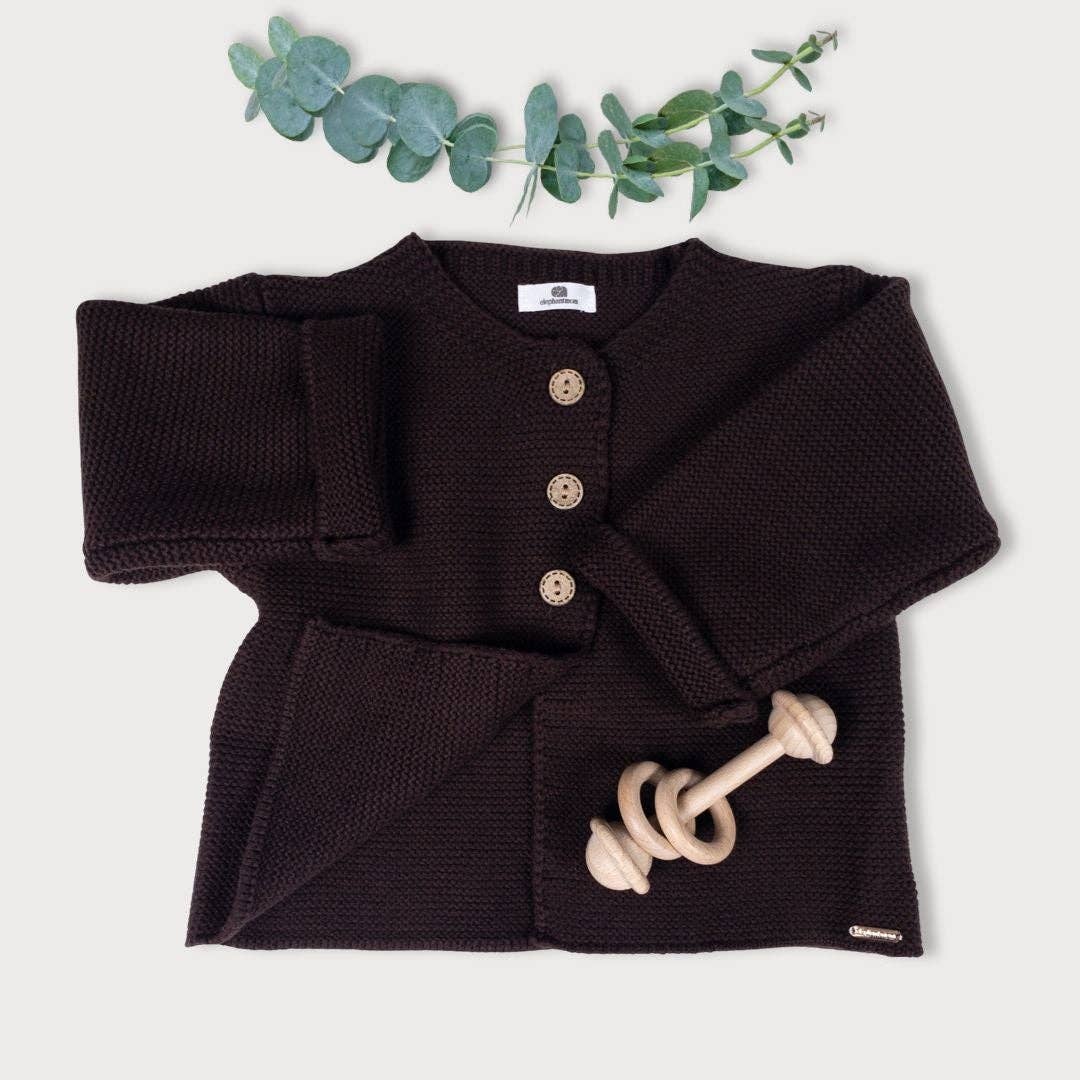 Brown Baby Sweater