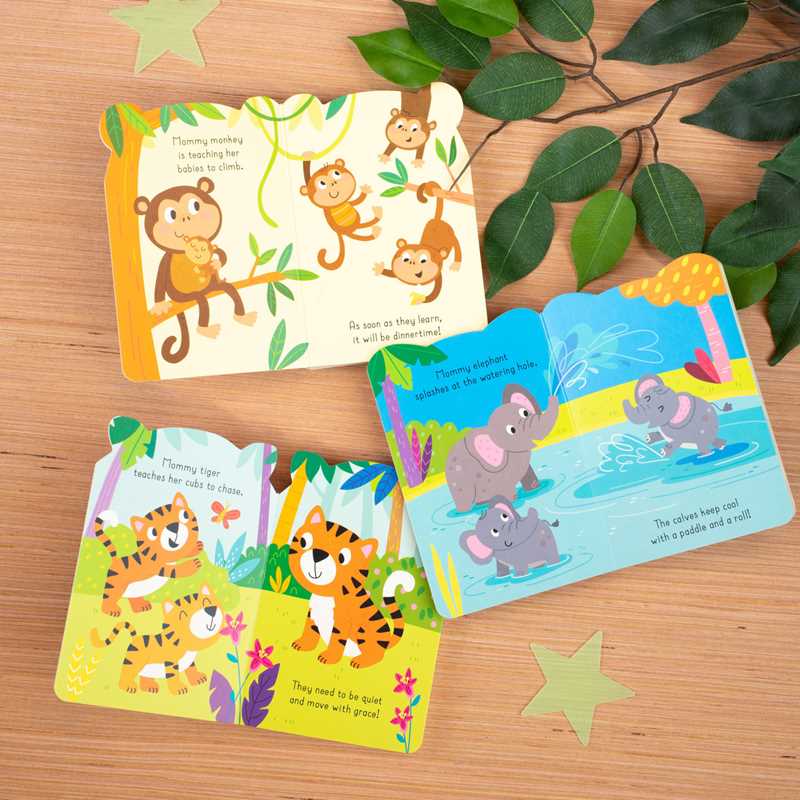 Simon & Schuster - Animal Families: Into the Wild by: Board Books; 30 pages / English