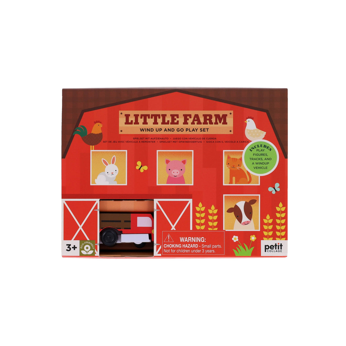 Chronicle Books - Little Farm Wind Up and Go Playset