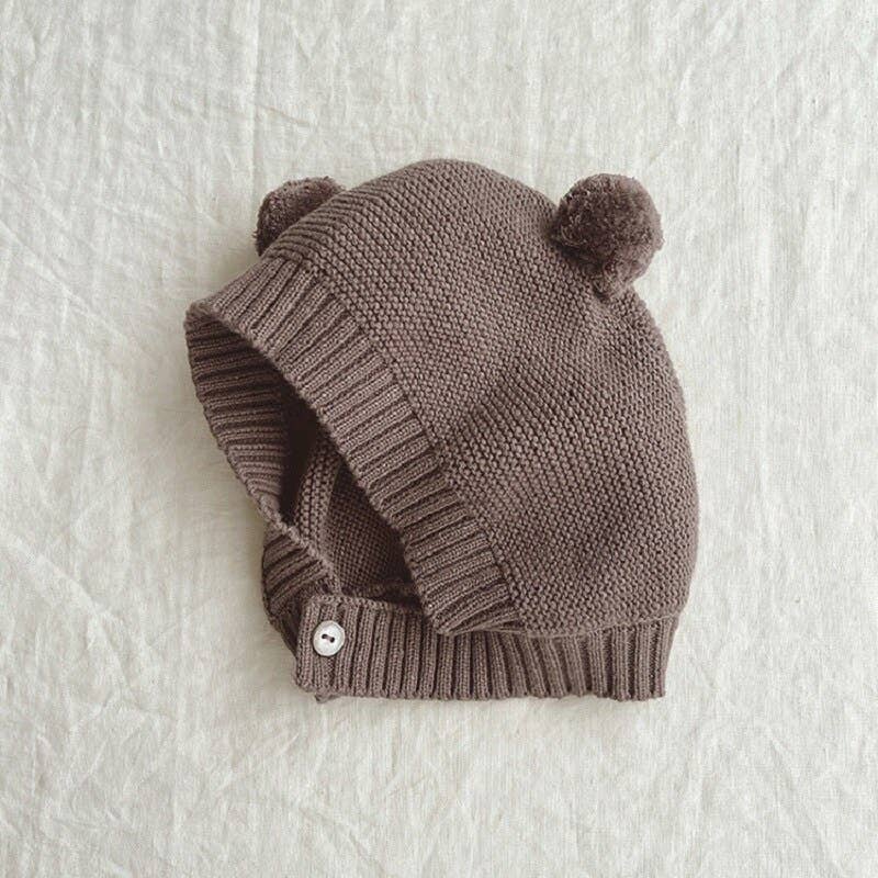 Annie & Charles® knitted suit with cap
