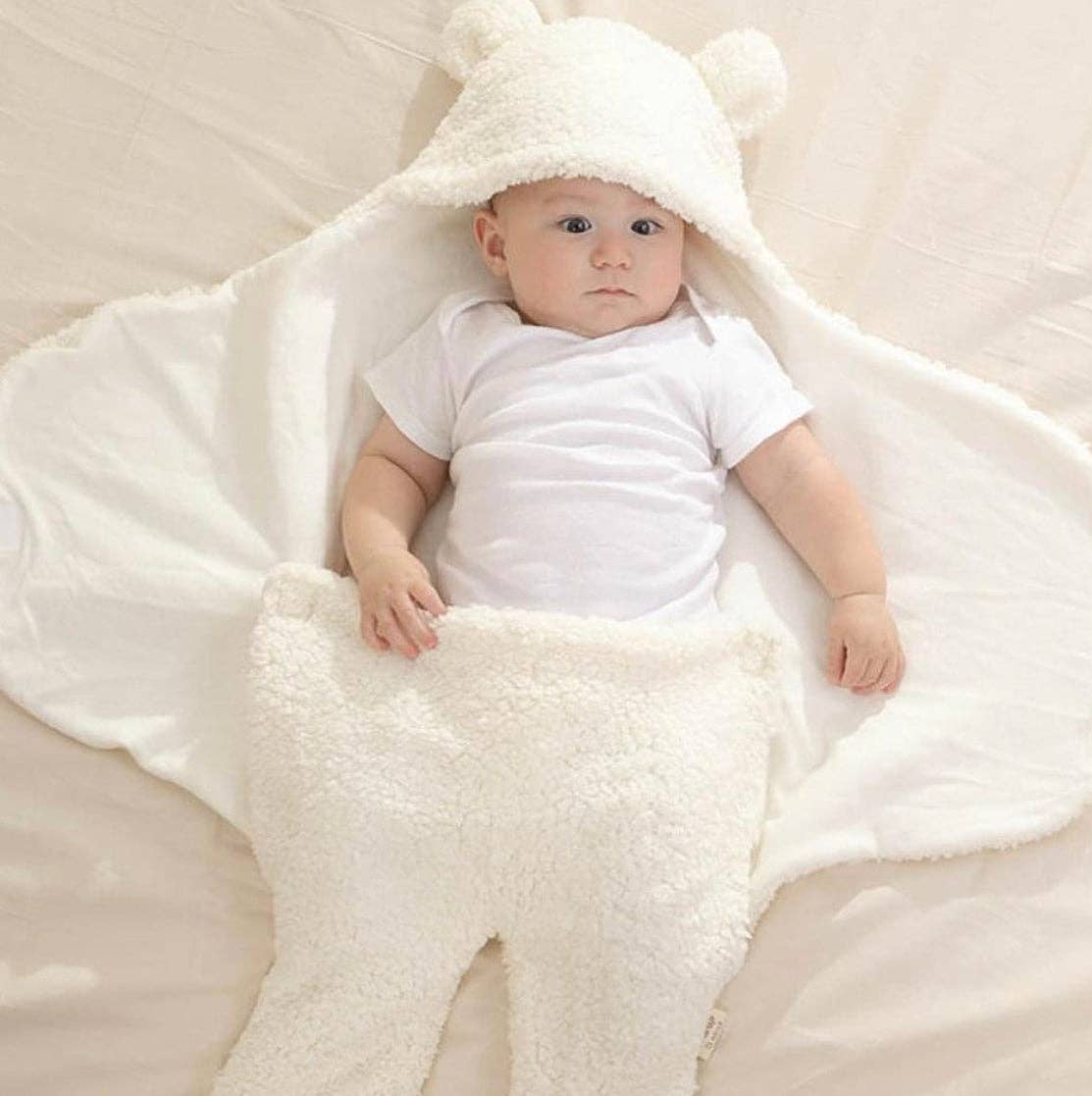 Bear Fleece Swaddle