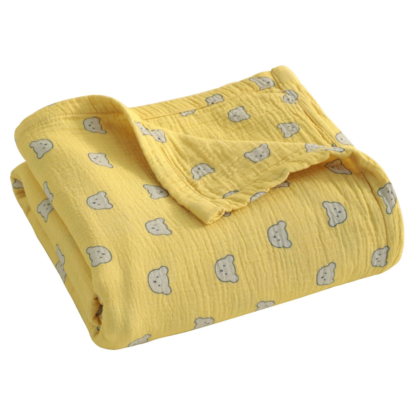 Bay & Loom - Muslin Cotton Baby Swaddle Blanket, Toddler Nursery Blanket: Vintage Floral / 30"x 40" / 2-Layer