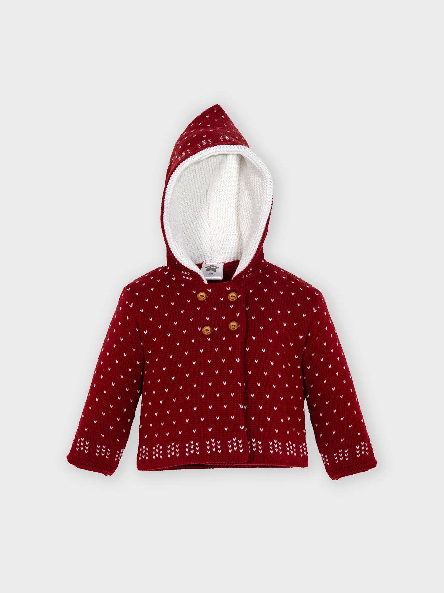 Double knitted jacket