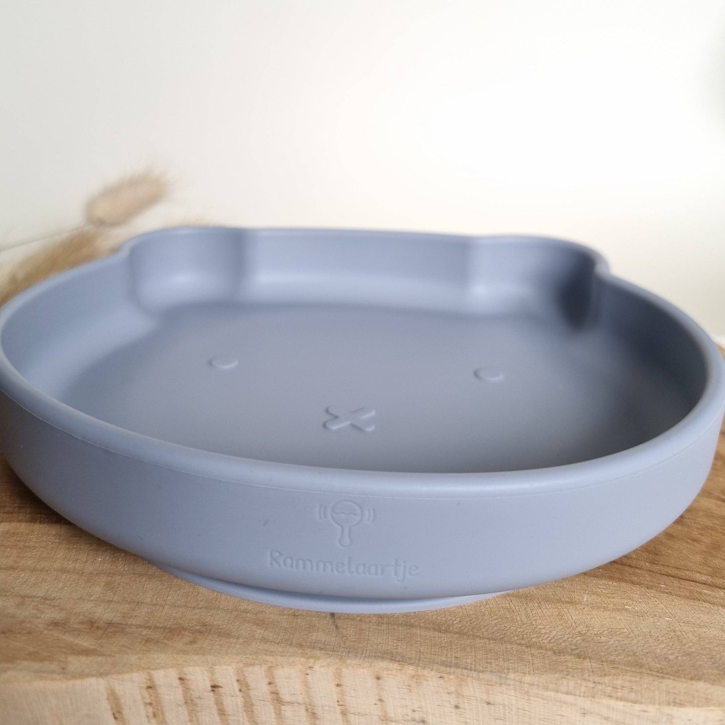 Silicone Beer Plate - Grey Blue