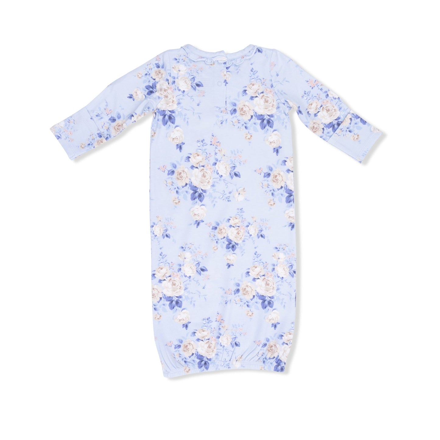 Angel Dear - Ashley Rose Floral - Kimono Gown & Knot Headband: 0-3M