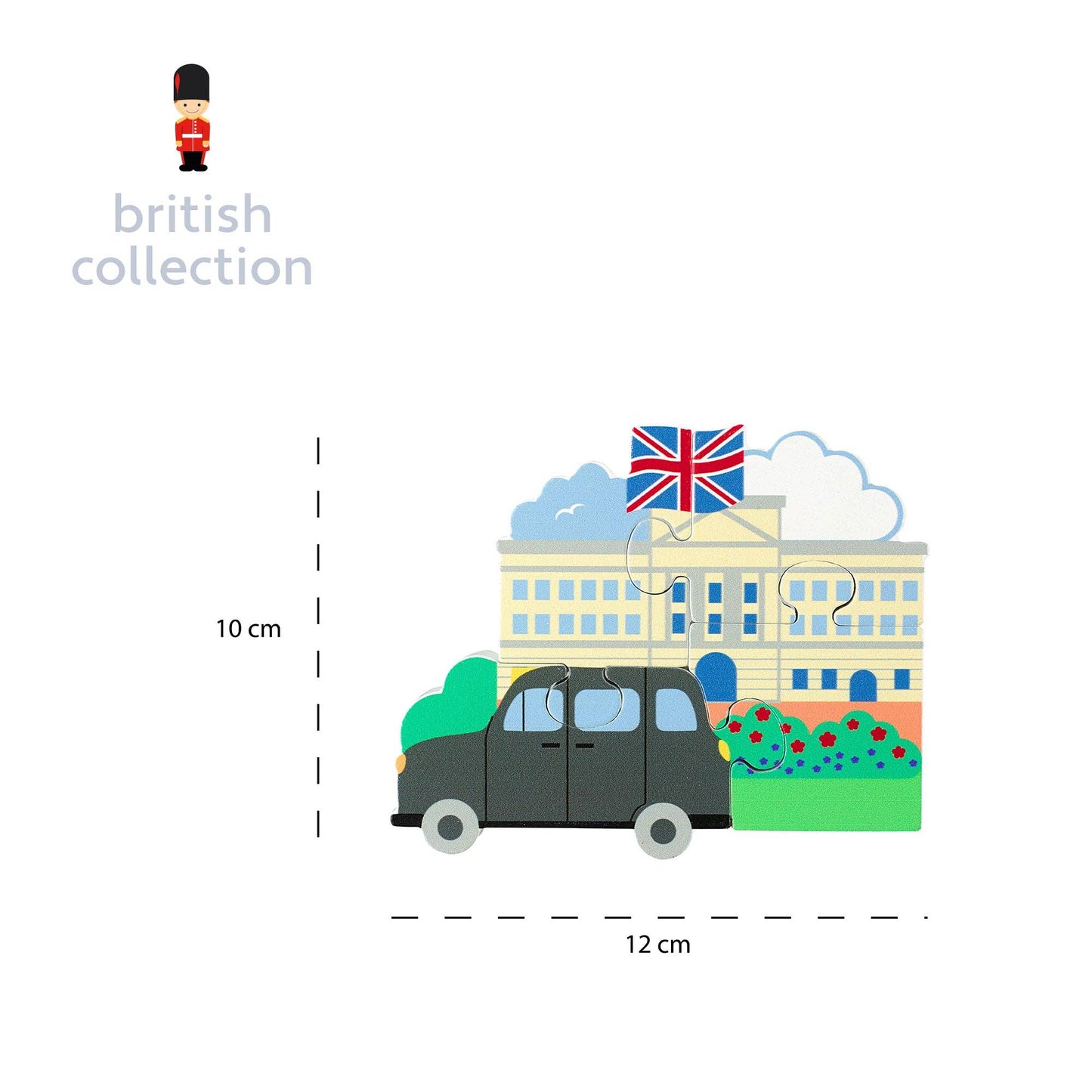 London Taxi Wooden Puzzle