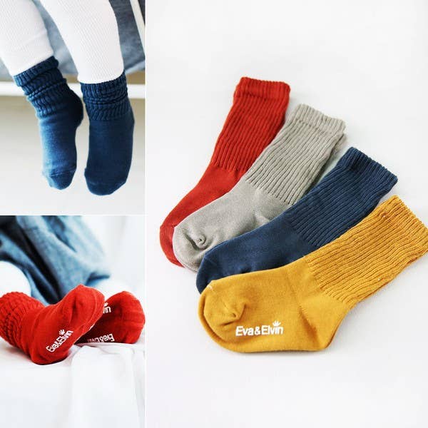 Vaenait Baby - Toes Warmer- Mustard Socks: Mustard / M (3 ~5T)