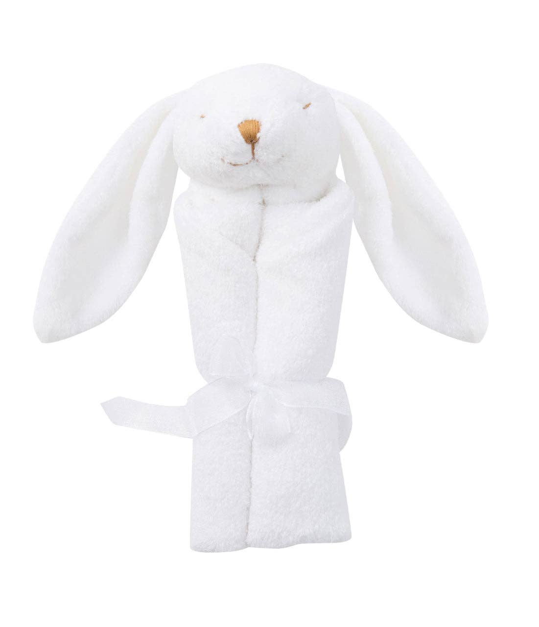 Angel Dear - Lovie Blankie - Bunny White: 13"X13"
