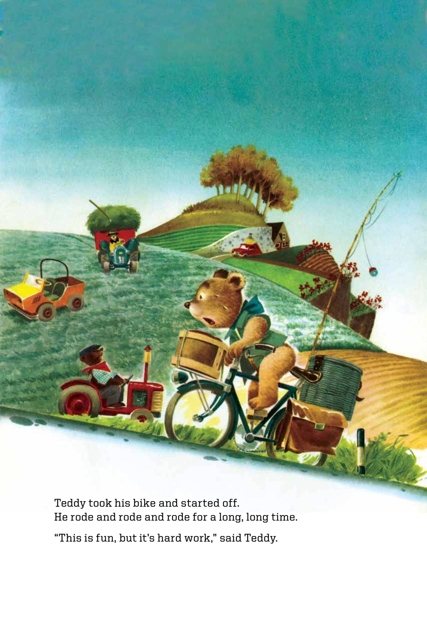 Laughing Elephant Books - Teddy's Travels - Children's Picture Book-Vintage