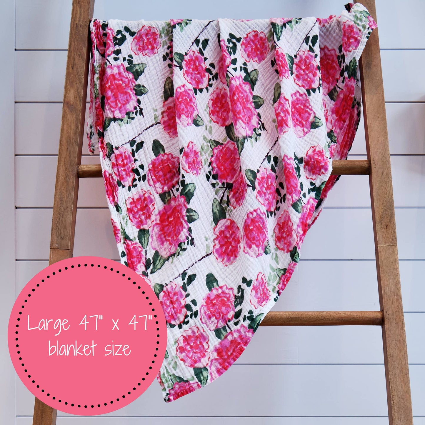 Floral Baby Swaddle Blanket