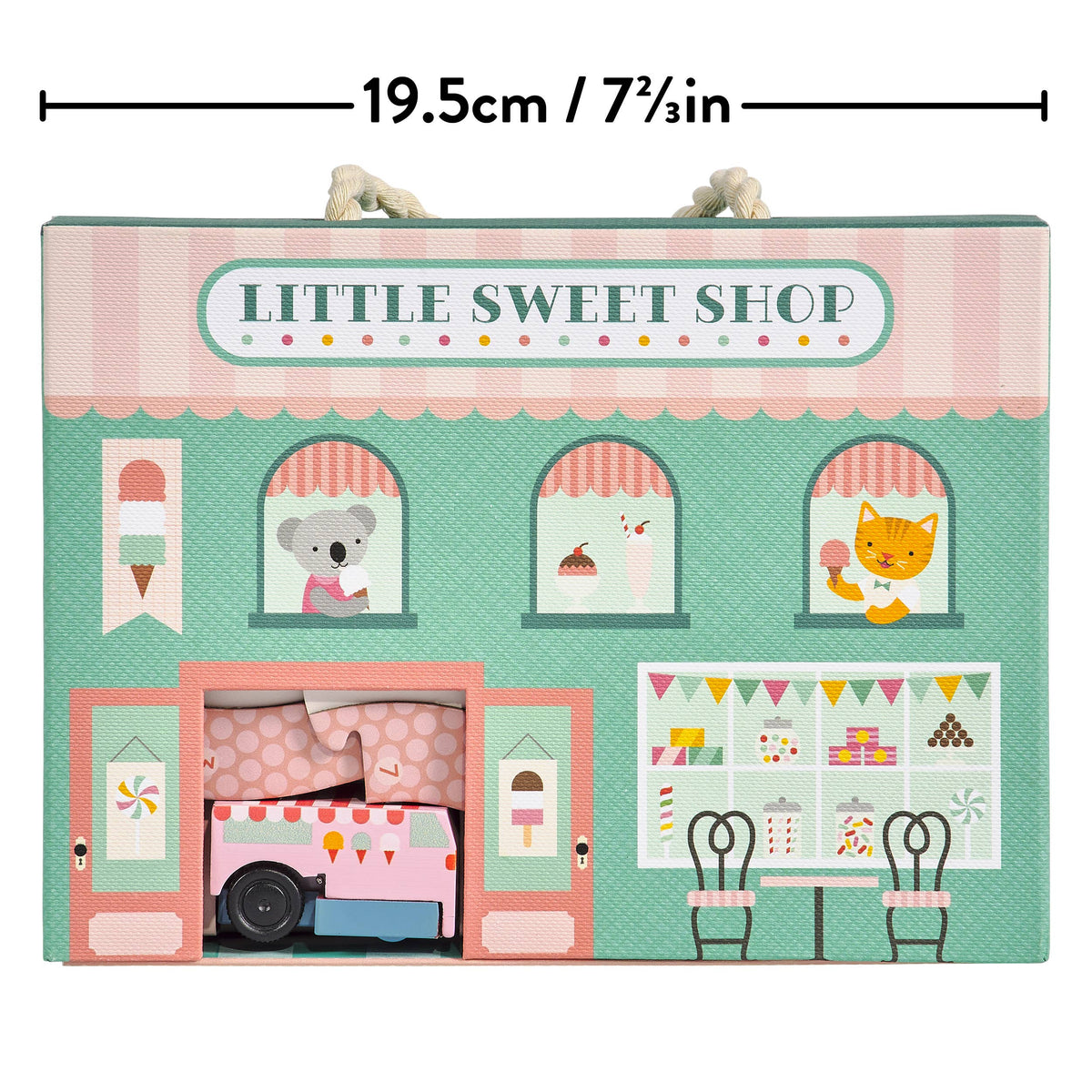 Chronicle Books - Wind Up & Go Sweet Shop Play Set