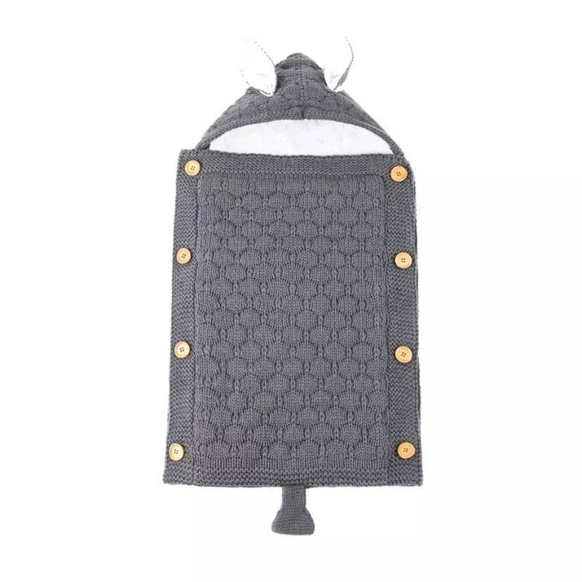 Knitted sleeping bag