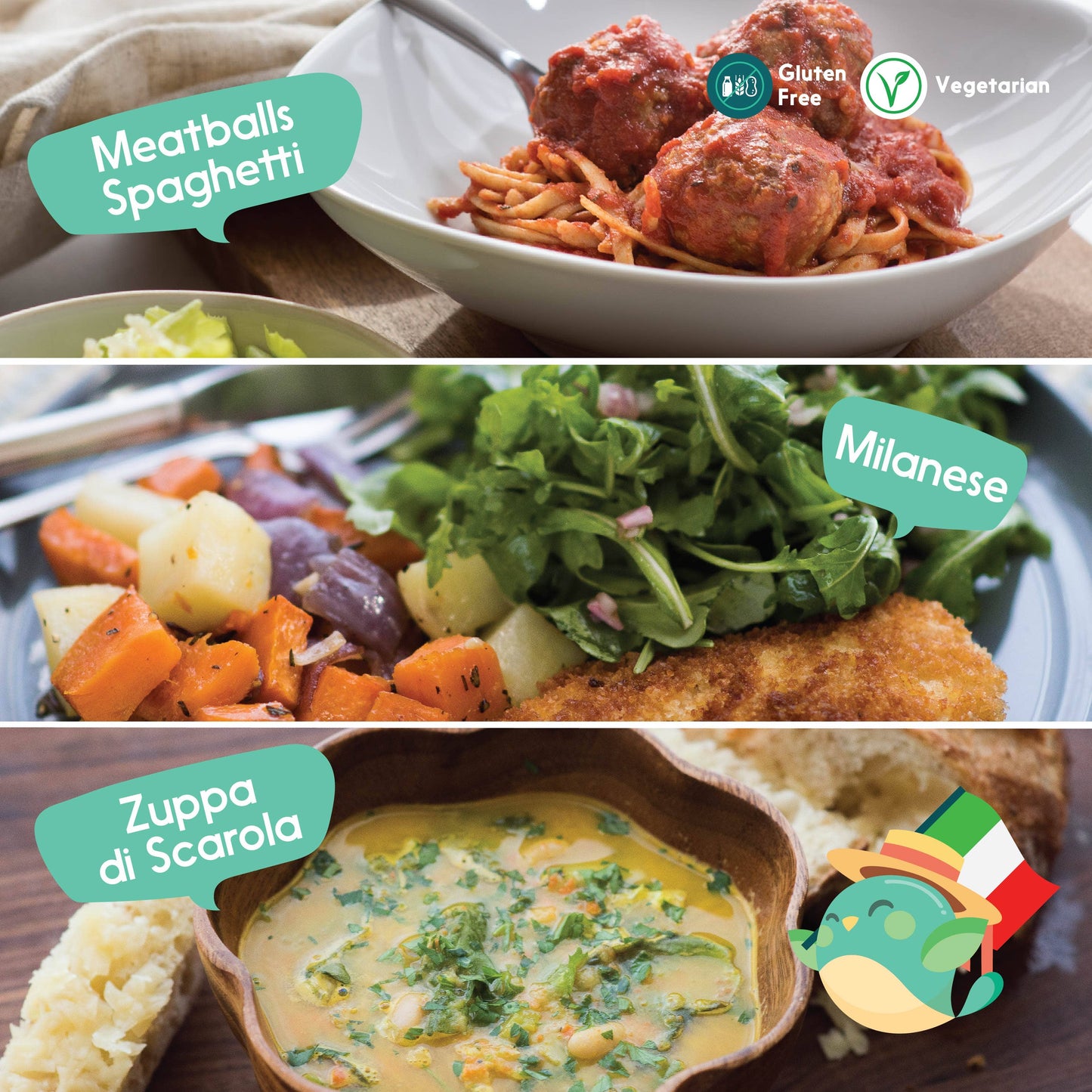 explore ITALY food & cultural experiential cooking kit
