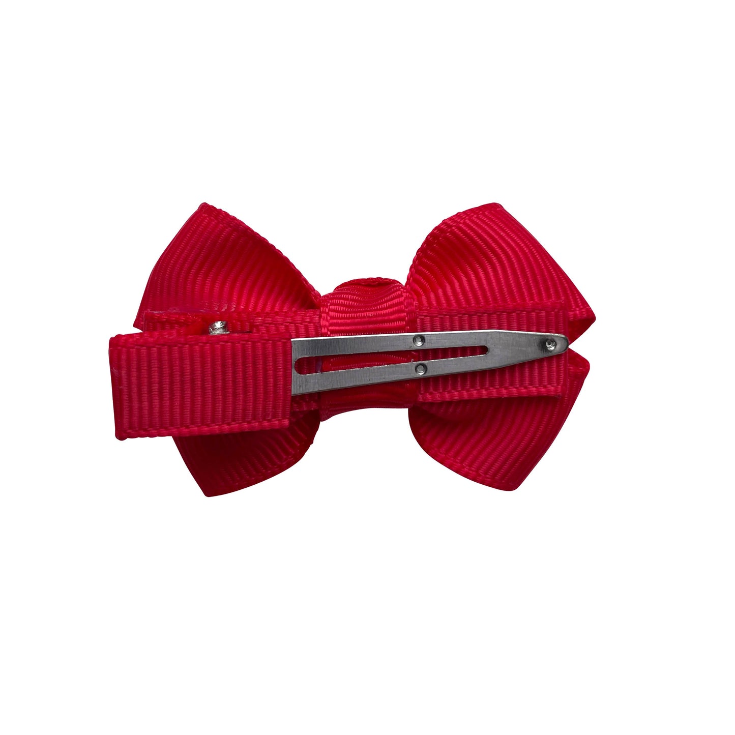 Estelle hair bow with clip in red