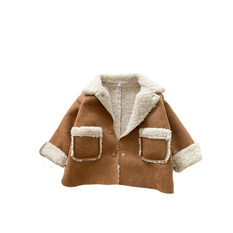Annie & Charles® kids sheepskin jacket