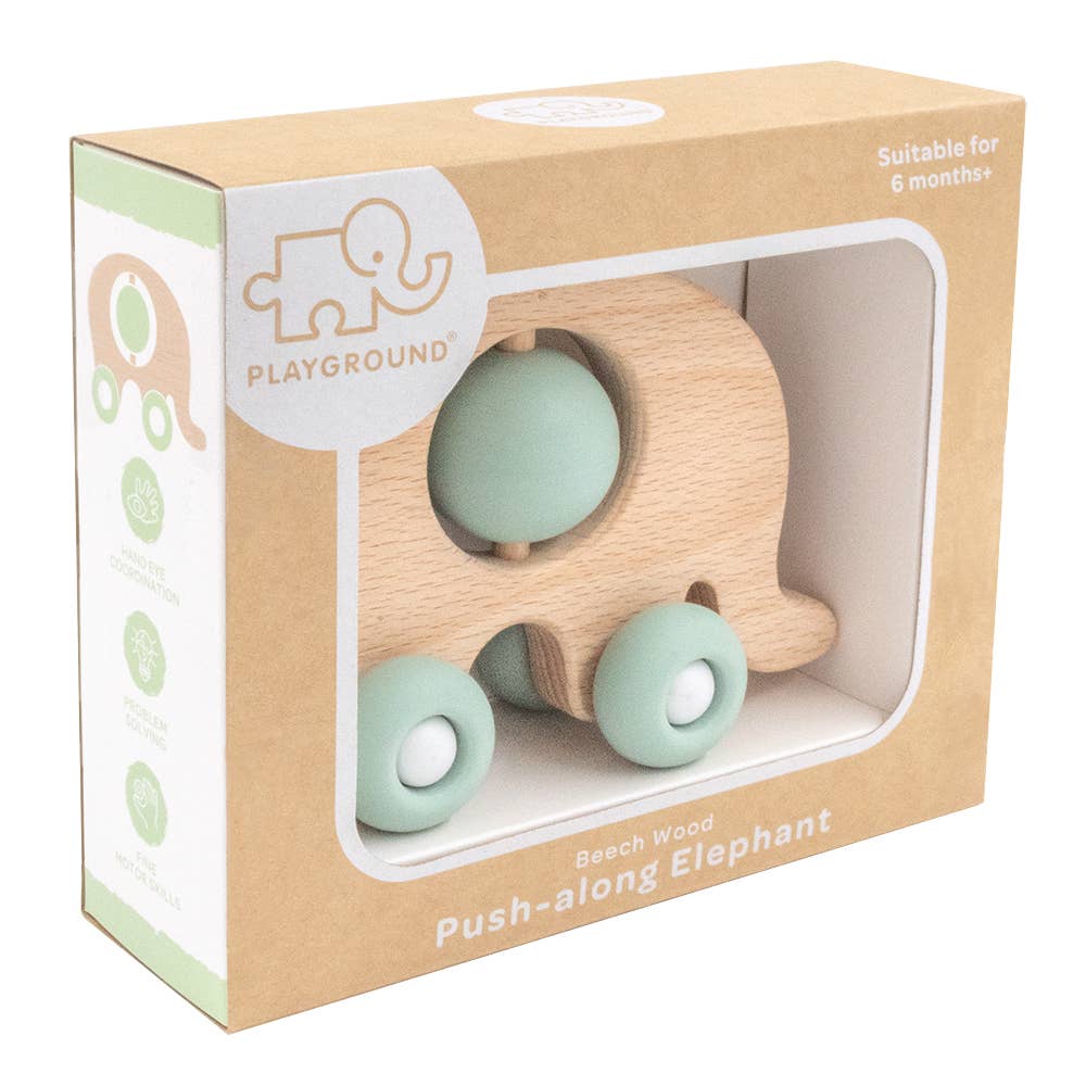 Push A Long Toy - Elephant