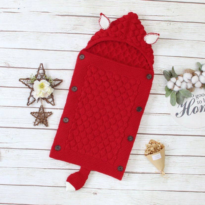 Knitted sleeping bag
