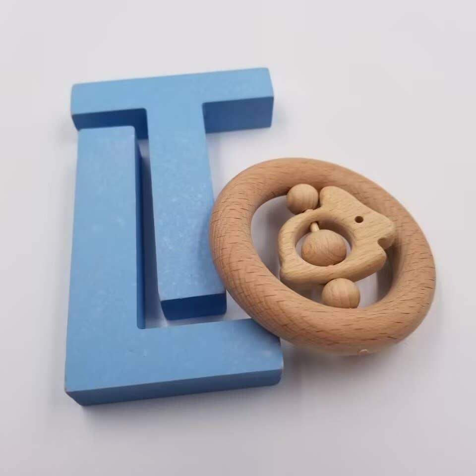 Bunny Teething Ring Rattle