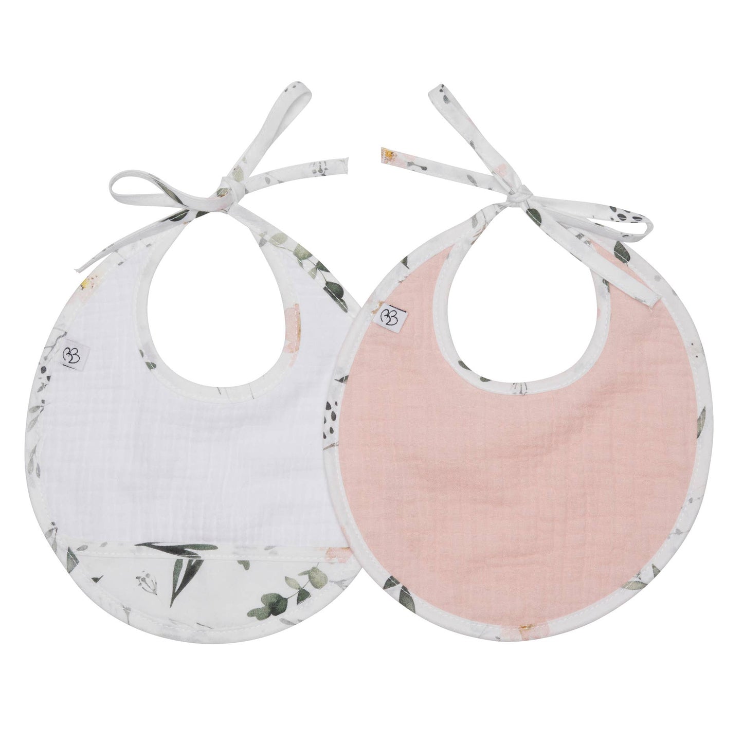 Botanical bibs - 2 pack