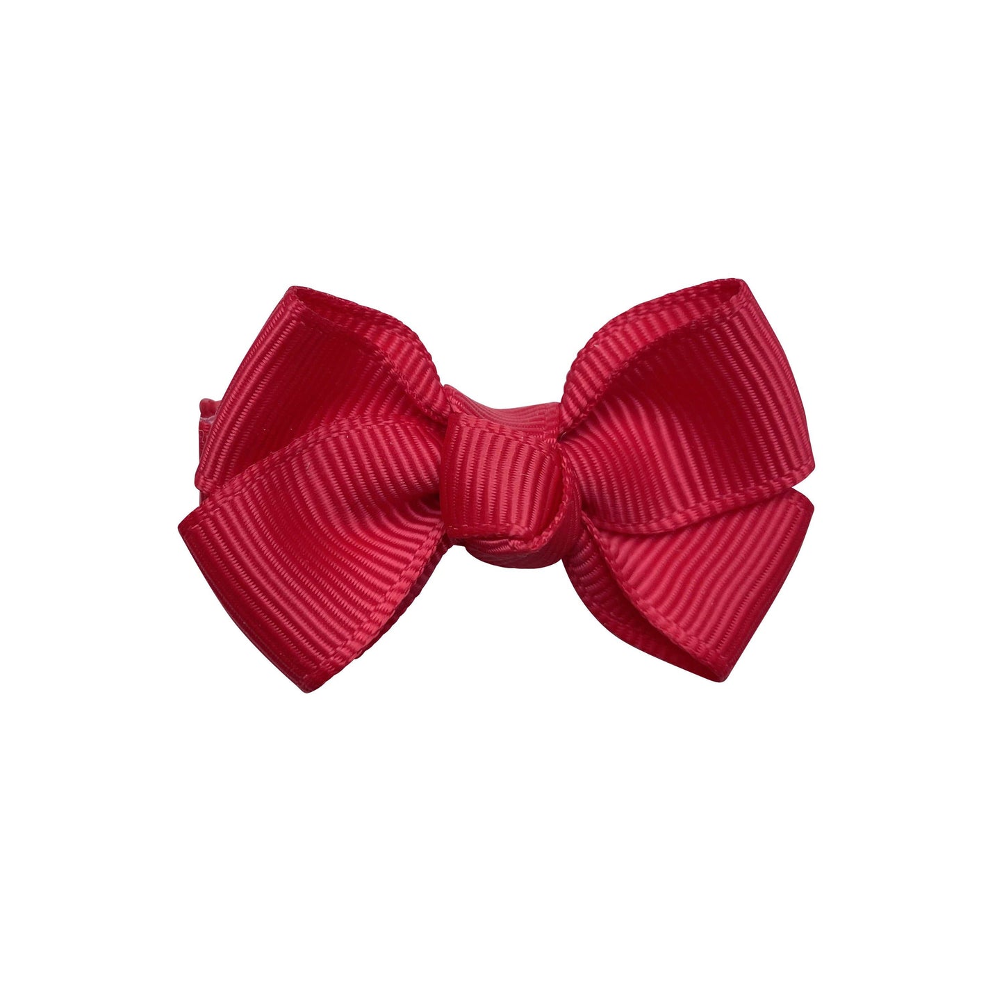 Estelle hair bow with clip in red