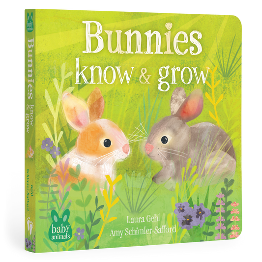 Barefoot Books - Baby Animals: Bunnies Know & Grow: Board Book