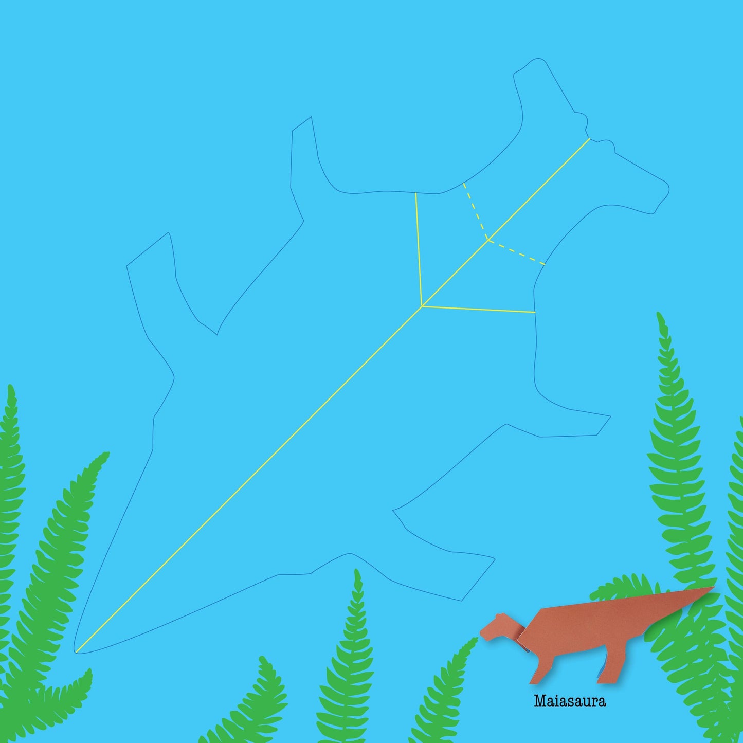 Schiffer Publishing - Dinosaurs: Fold & Play