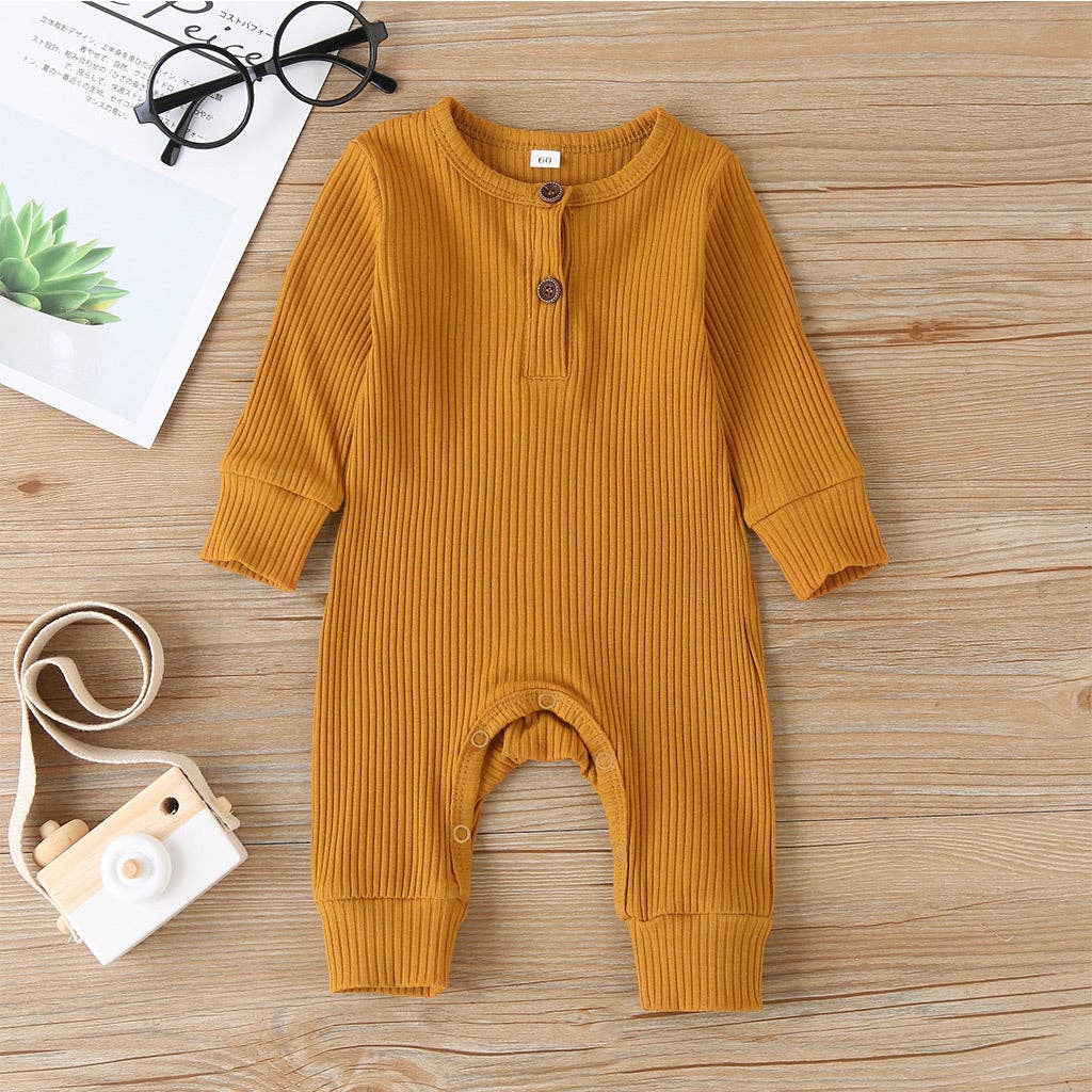 PatPat - Baby Boy / Girl Cotton Knitted Style  Cardigan Jumpsuit: Pink / 0-3 Months
