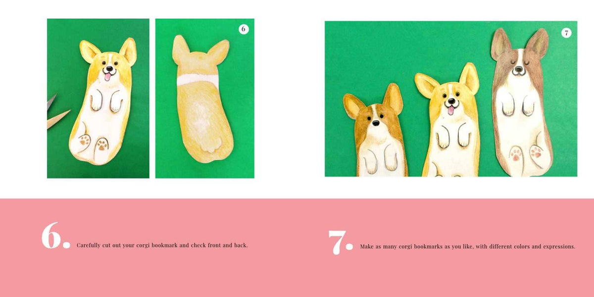 Simon & Schuster - Corgi Crafts by Ellen Deakin: Paper Over Board; 200 pages / English