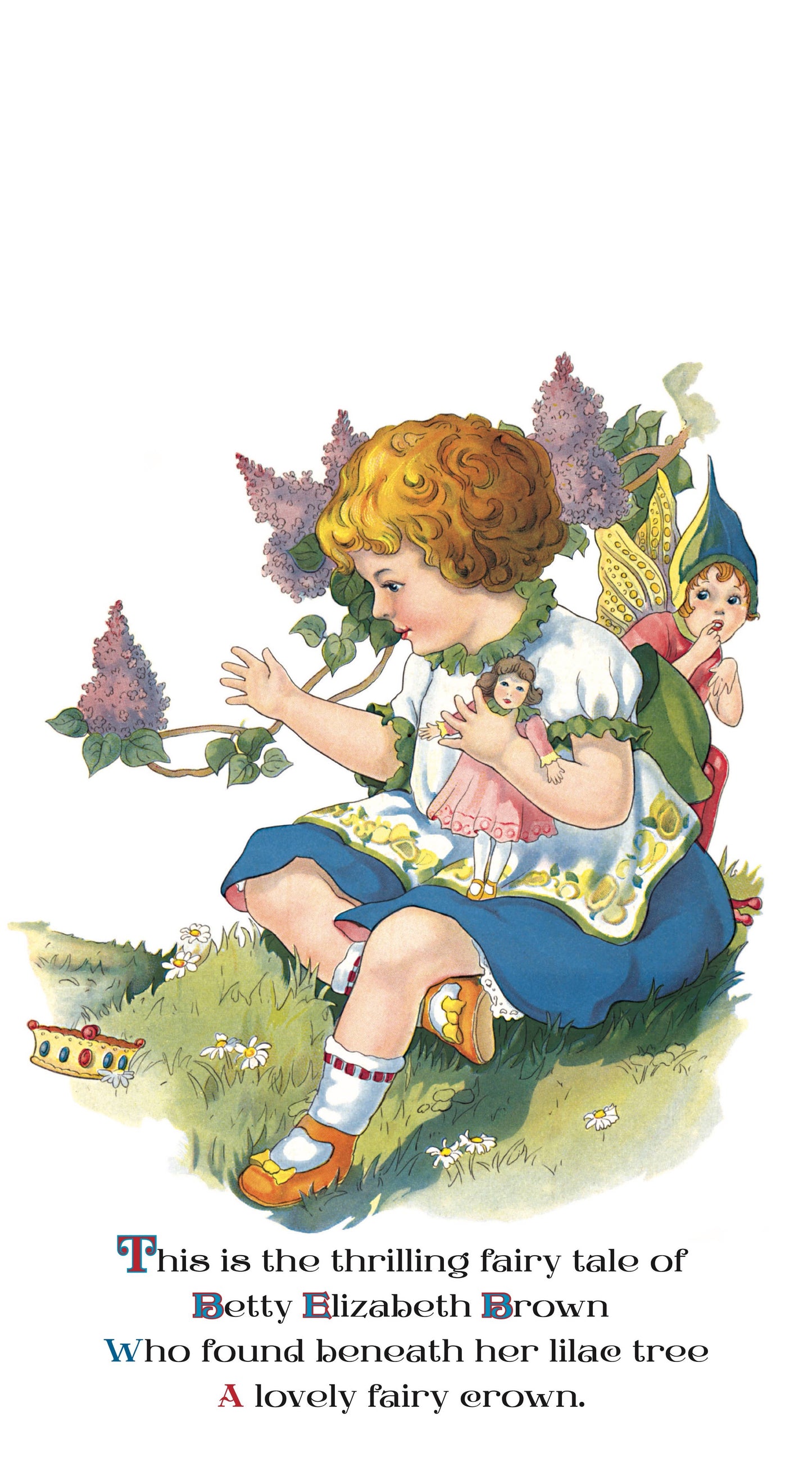 Laughing Elephant Books - The Betty Fairy Book - Children's Picture Book-Vintage
