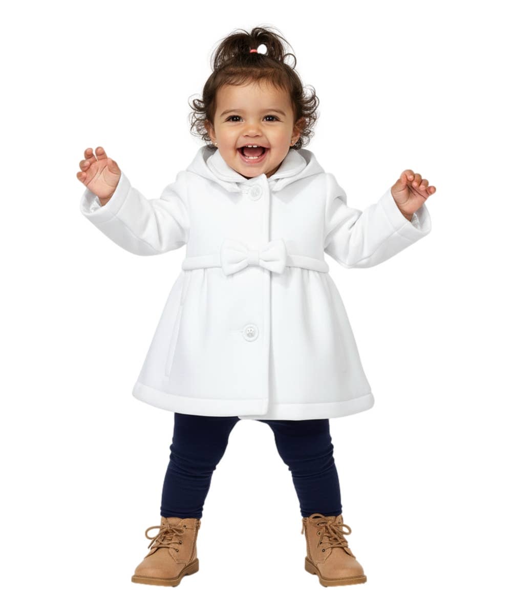 Unik - Baby Jacket with Bow 2-4: Rose / 4
