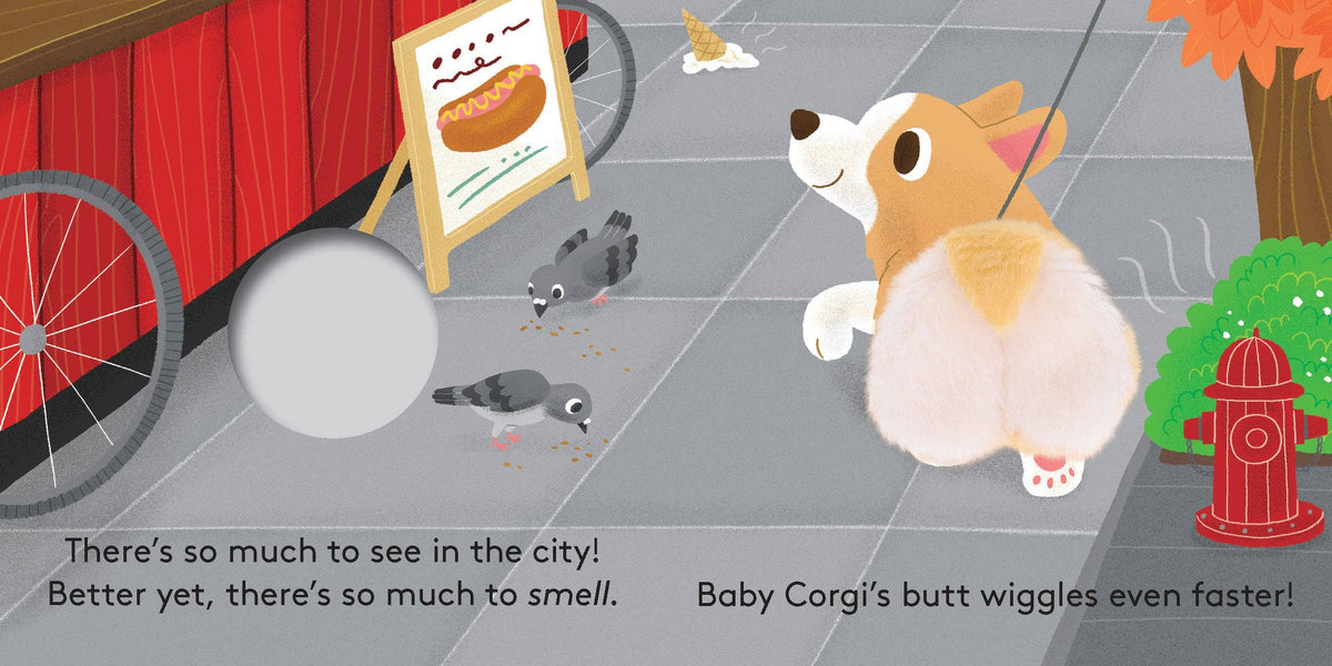 Chronicle Books - Baby Corgi Butt: Little Finger Puppet Book