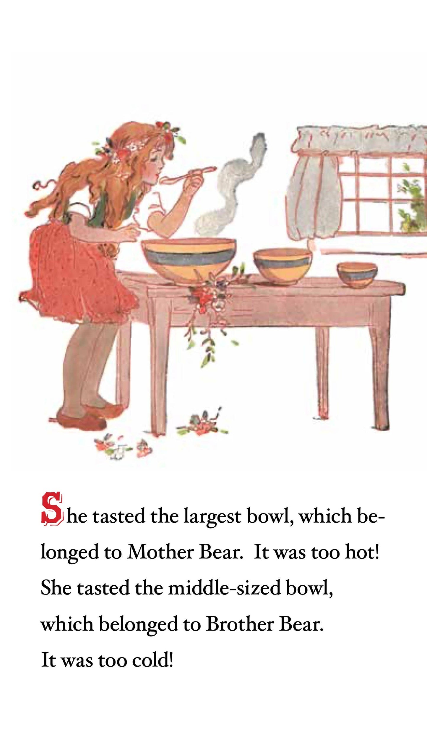 Laughing Elephant Books - The Three Bears -Children's Board Book - Vintage