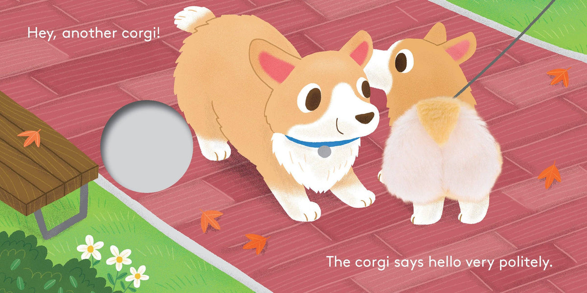 Chronicle Books - Baby Corgi Butt: Little Finger Puppet Book