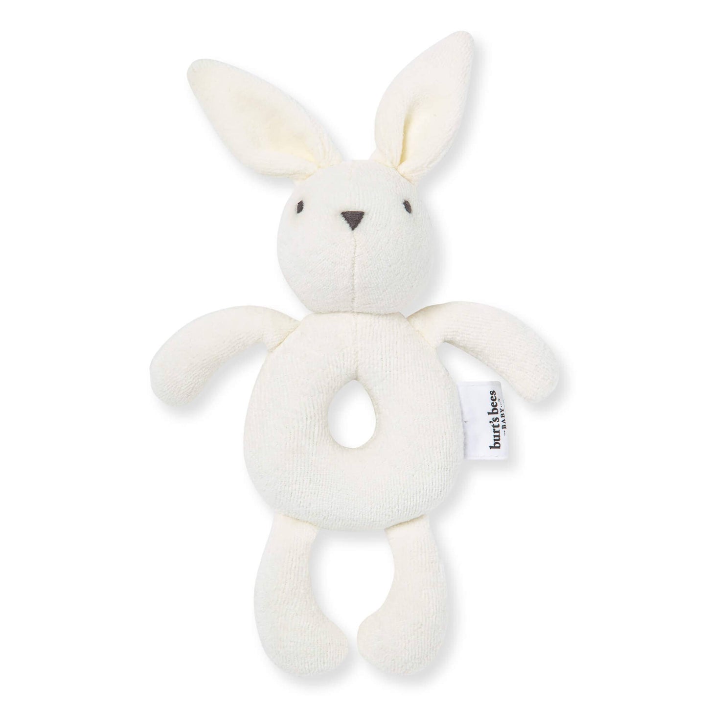 Burt's Bees Baby - Bunny Plush Baby Rattle: Bear / One Size