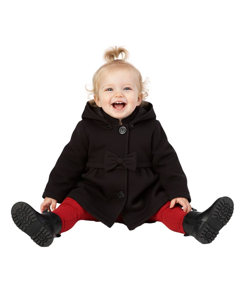 Unik - Baby Jacket with Bow 2-4: Red / 2