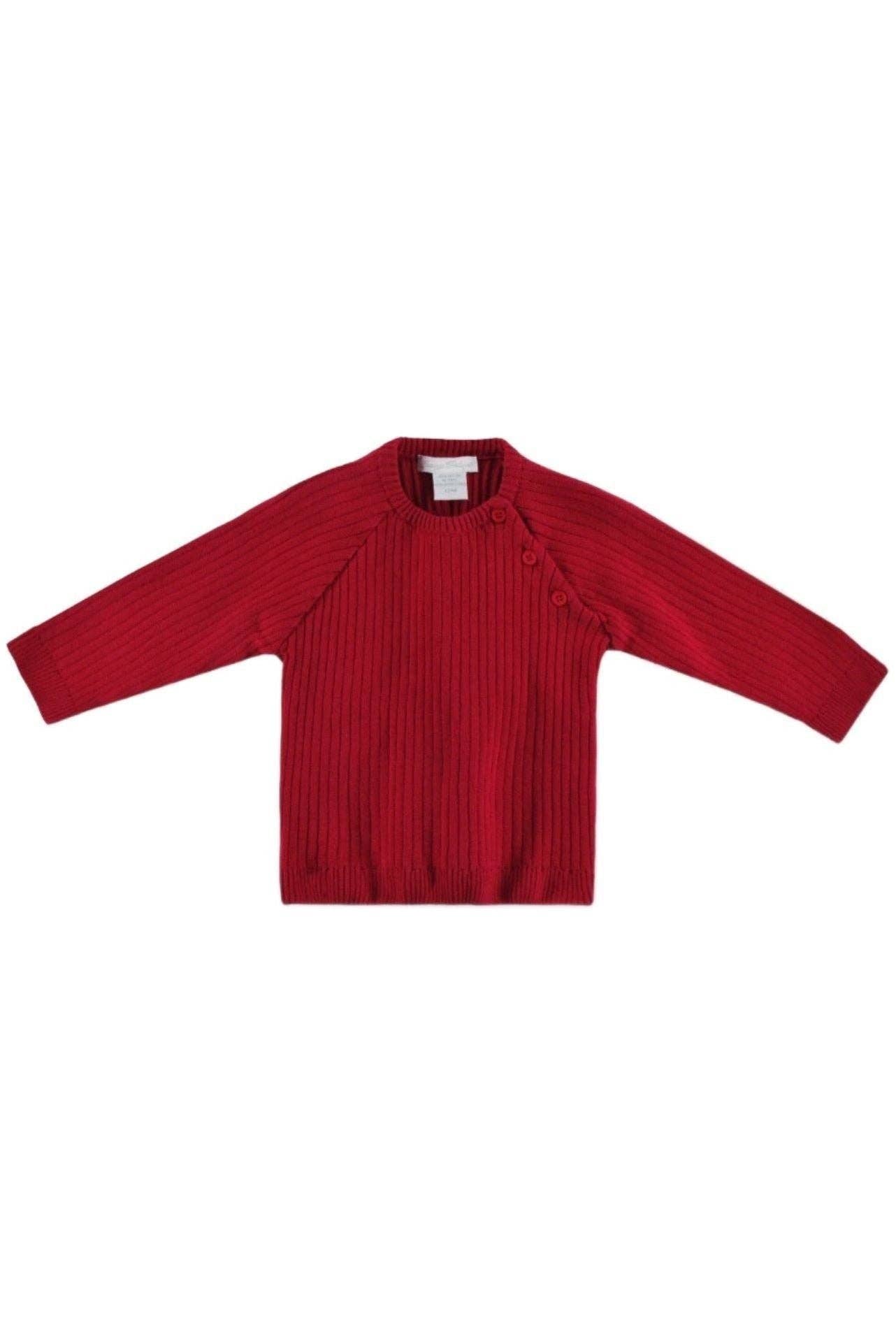 Julius Berger & Carriage Boutique - Red & White Plaid Baby Boy Pants Set: 6M