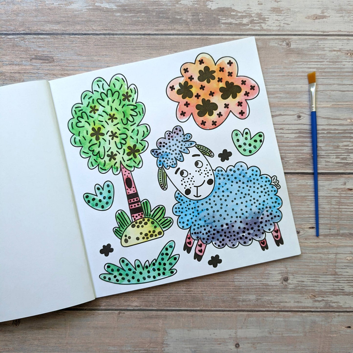 Farm Magic Painting Activity Book