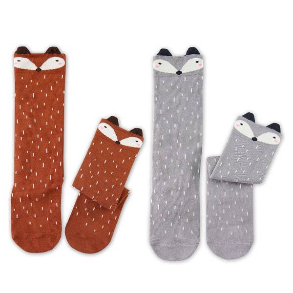 Vaenait Baby - Raccoon- Brown Knee Socks: Brown / M (3 ~5T)