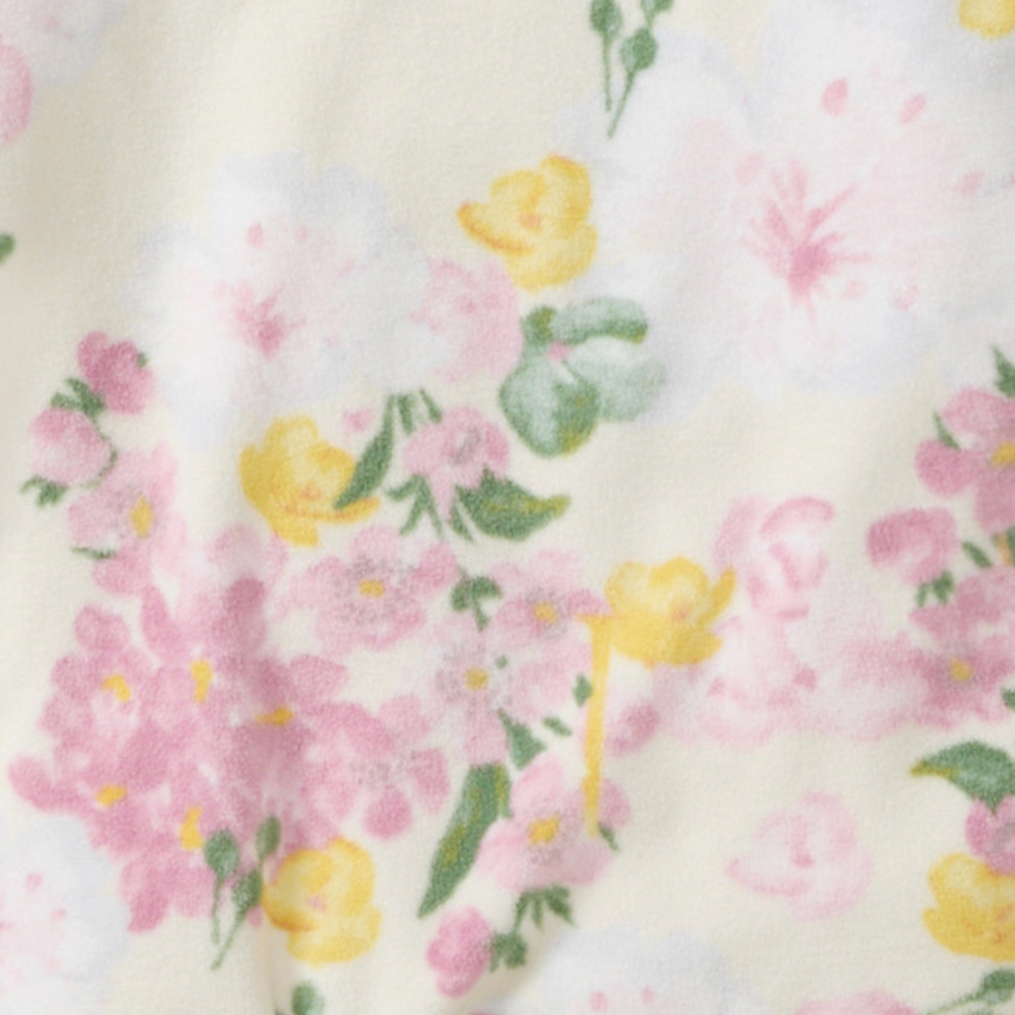 Burt's Bees Baby - Floral Fields polarbee™ Repreve® Fleece Pajamas: 0-3M