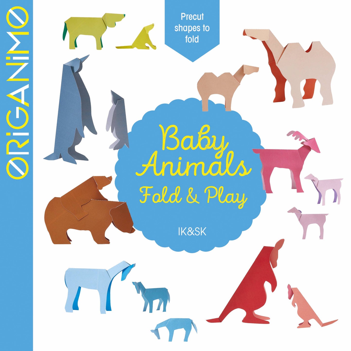 Schiffer Publishing - Baby Animals: Fold & Play