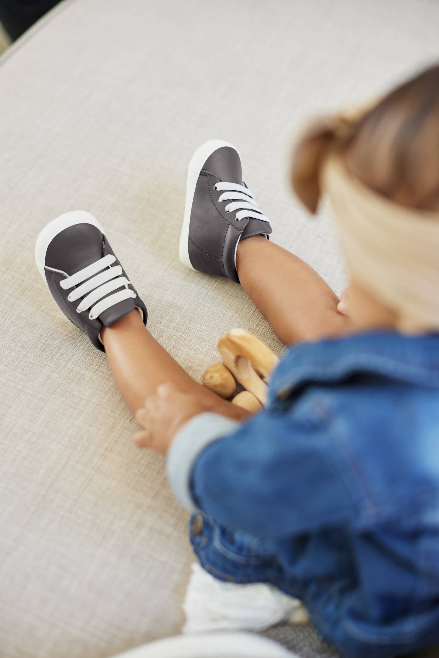 JuJuBe - Eco Steps - Sneaks Stormy Grey: 6-9