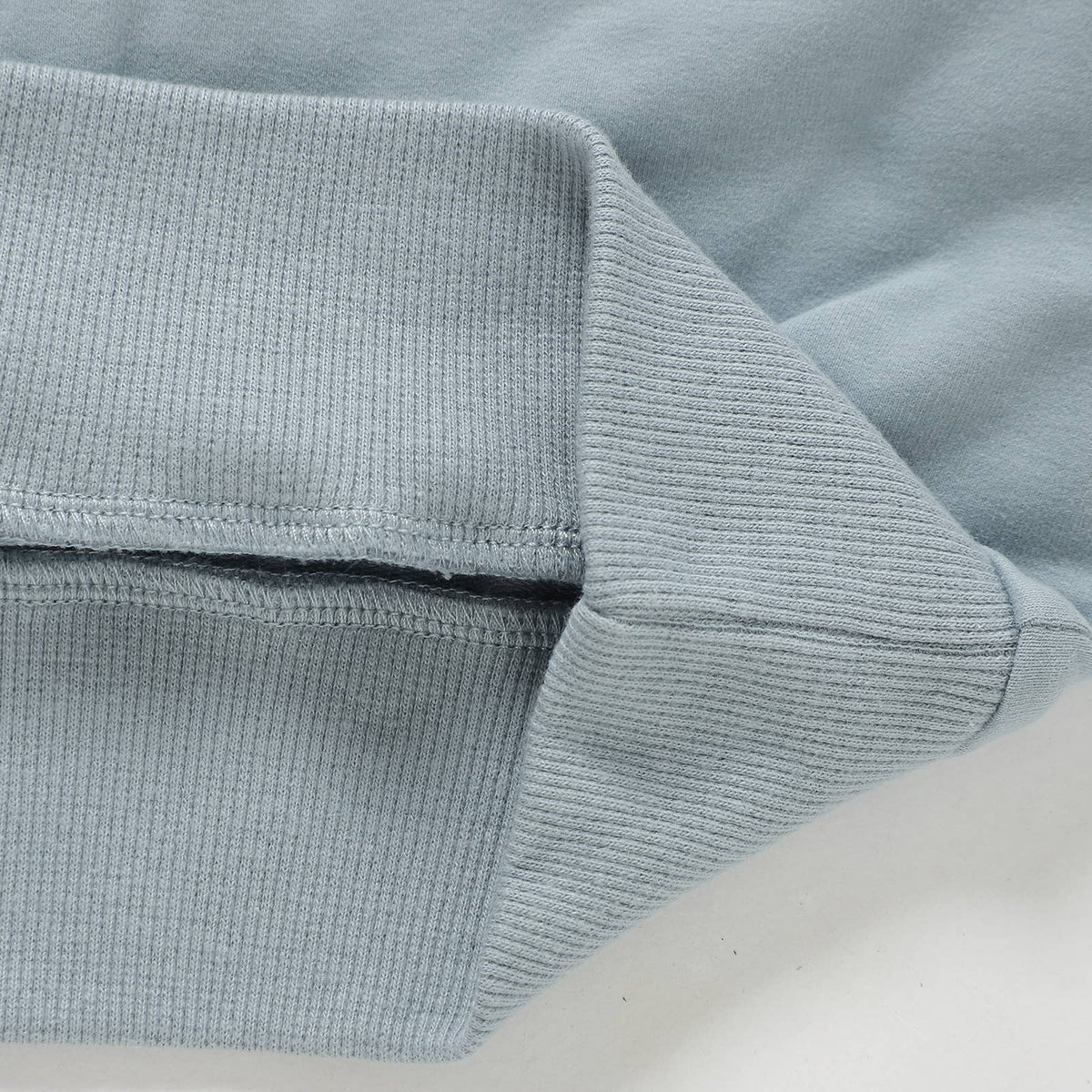 Almond Bud - The French Terry Organic Cotton Beach Jogger Set: Muted Sage / 12-18M