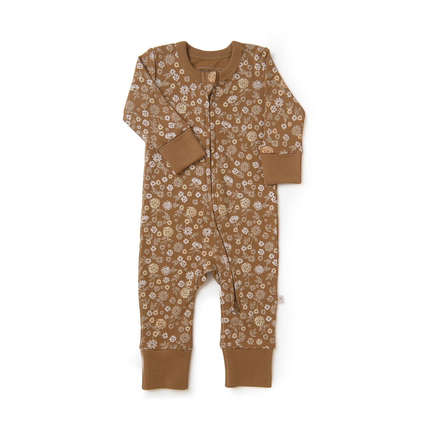 Organic 2-Way Zip Romper - Wildflower