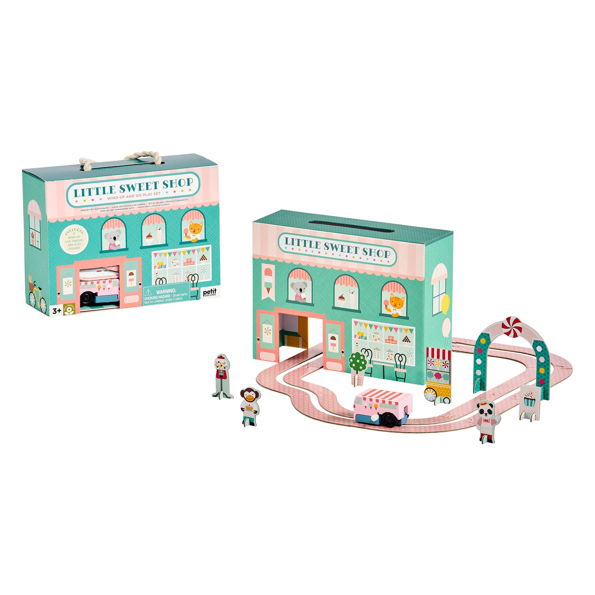Chronicle Books - Wind Up & Go Sweet Shop Play Set